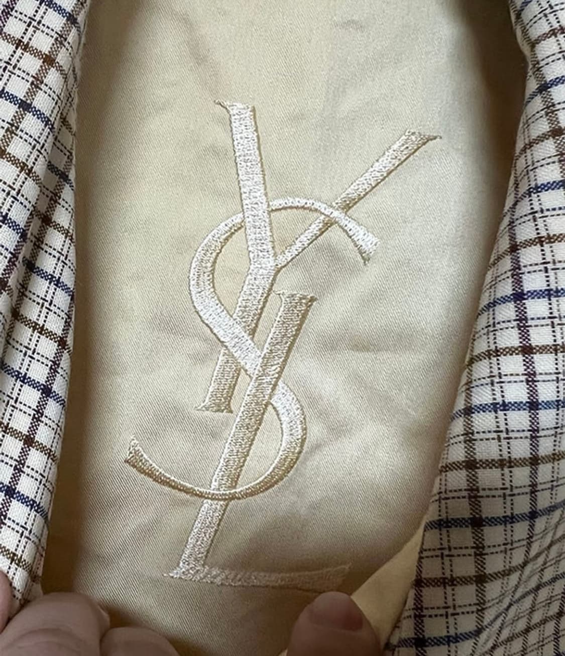 입생로랑 옴므 자켓 블루종 집업 옐로우 상품이미지3