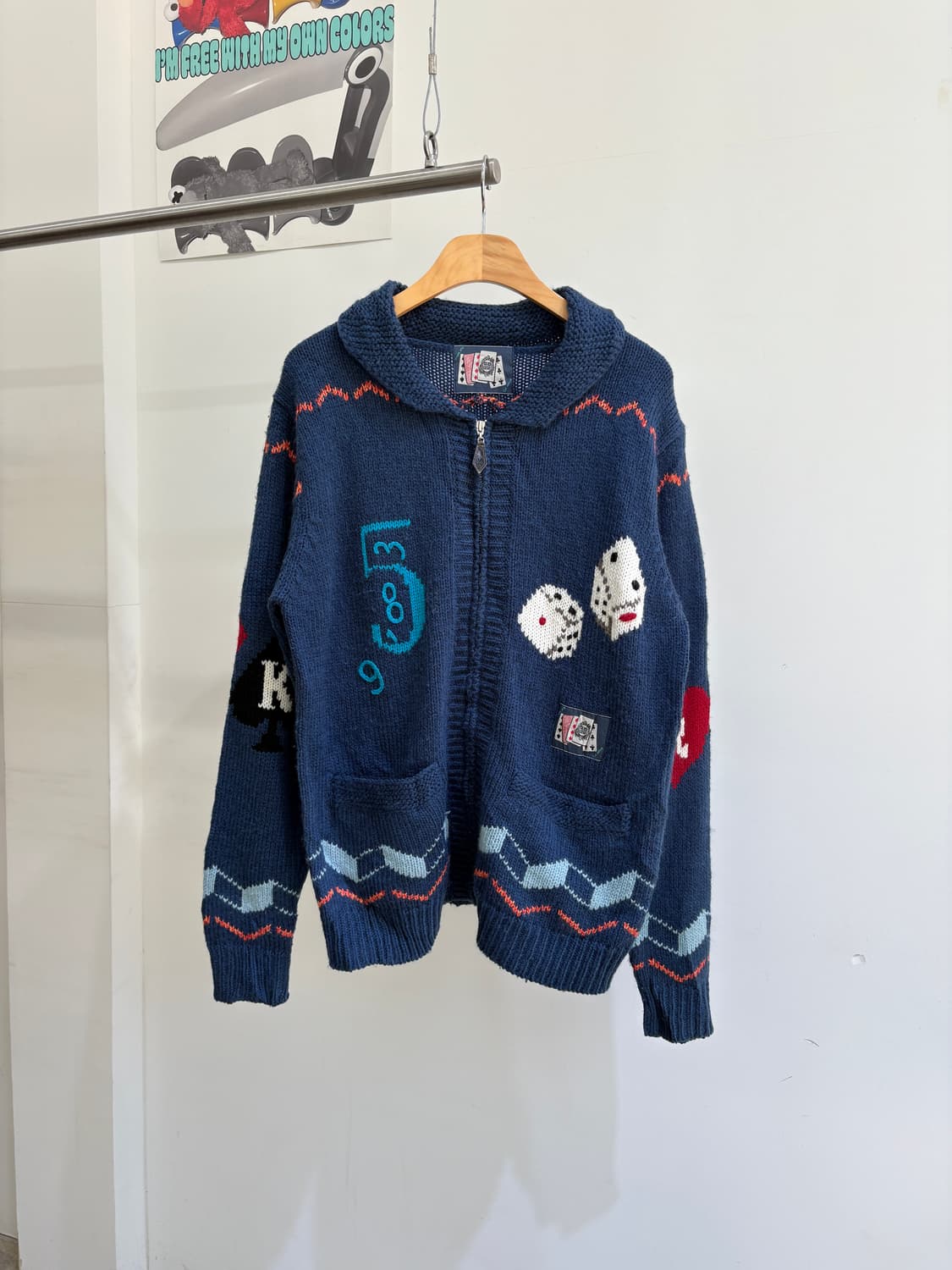 KARL HELMUT 니트집업 상품이미지1