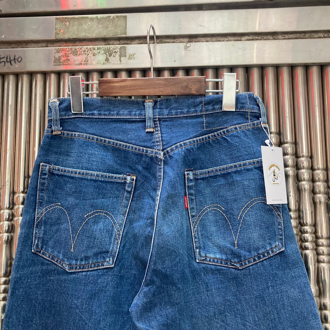 빈티지 슈가케인 워싱 셀비지 데님 팬츠 청바지 상품이미지4