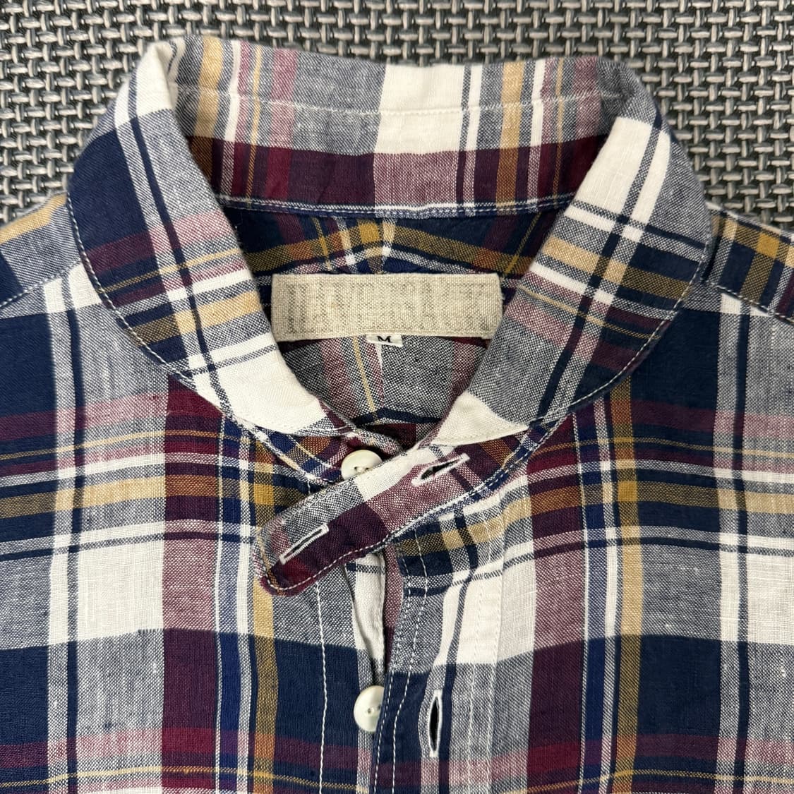 HAVERSACK 체크 반팔셔츠 (M) 상품이미지2