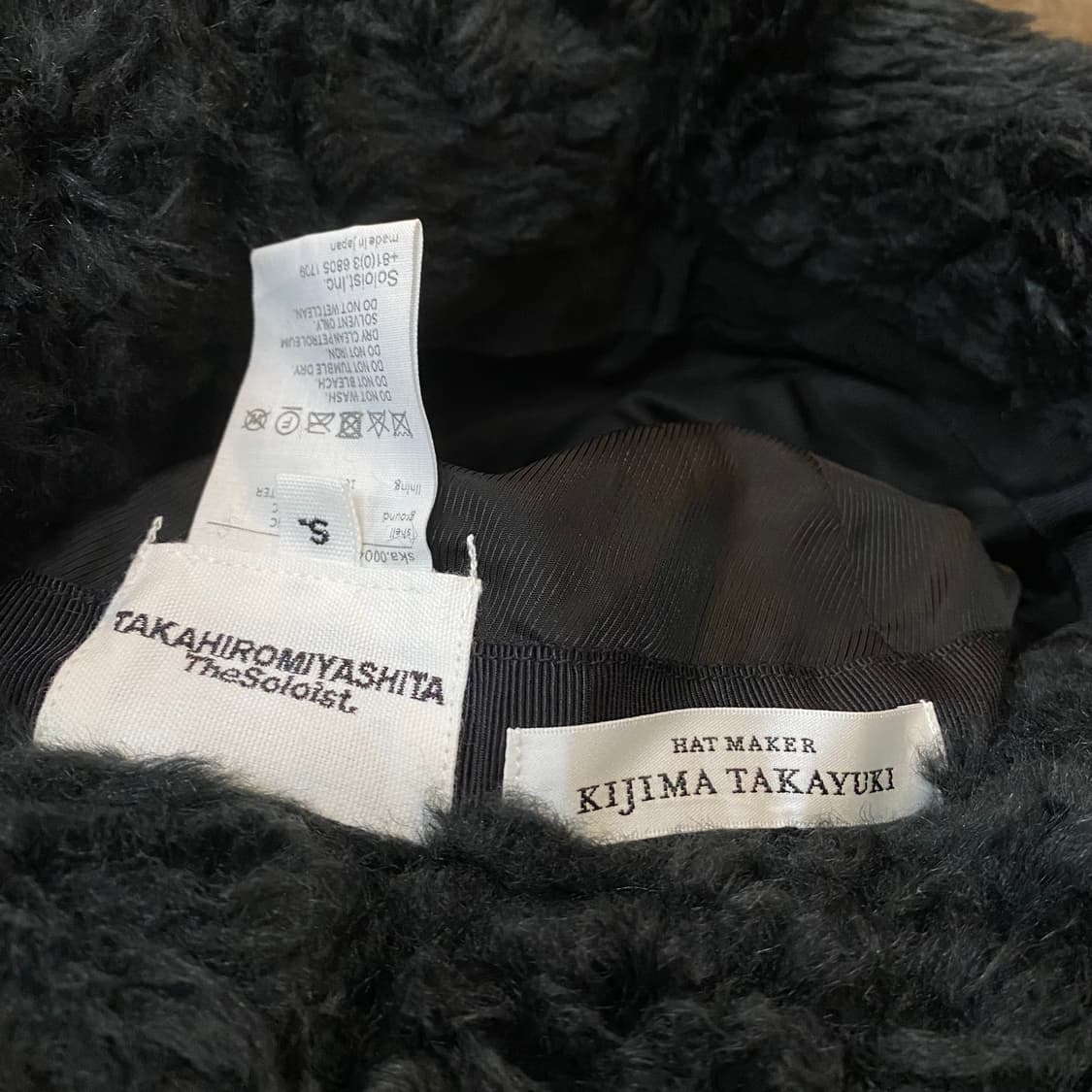 (S) 솔로이스트 퍼 버킷 햇 상품이미지9