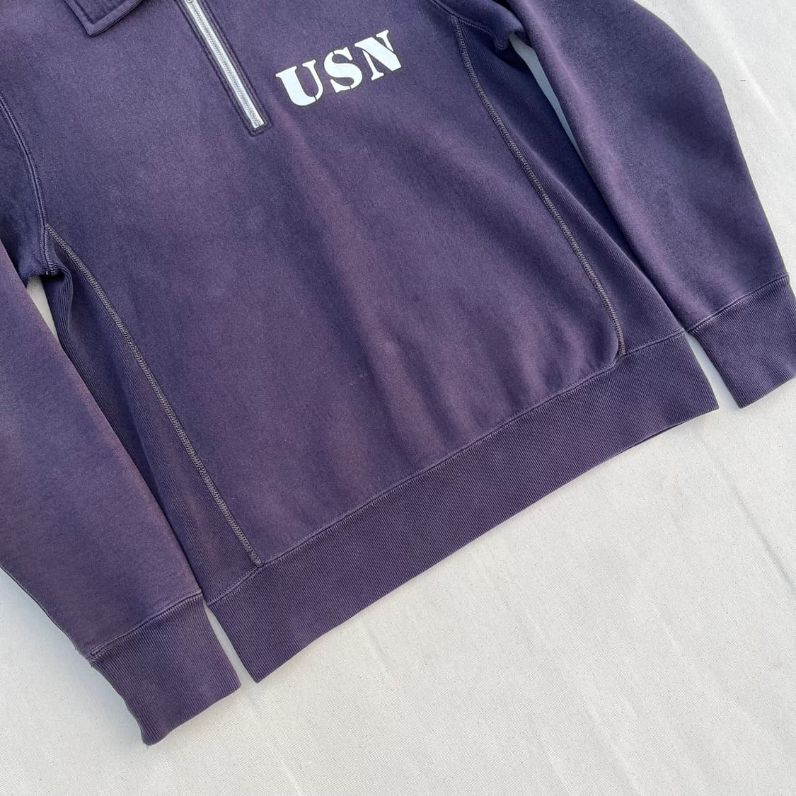 리얼맥코이 스웻 하프집업 상품이미지3