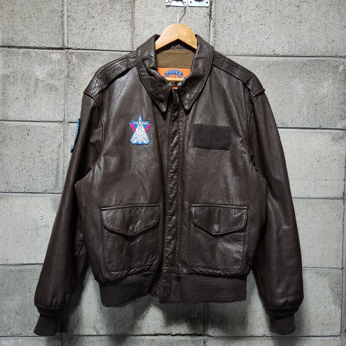 Cooper type A-2 미공군 고트스킨 A2 자켓 42 L 염소가죽 상품이미지1