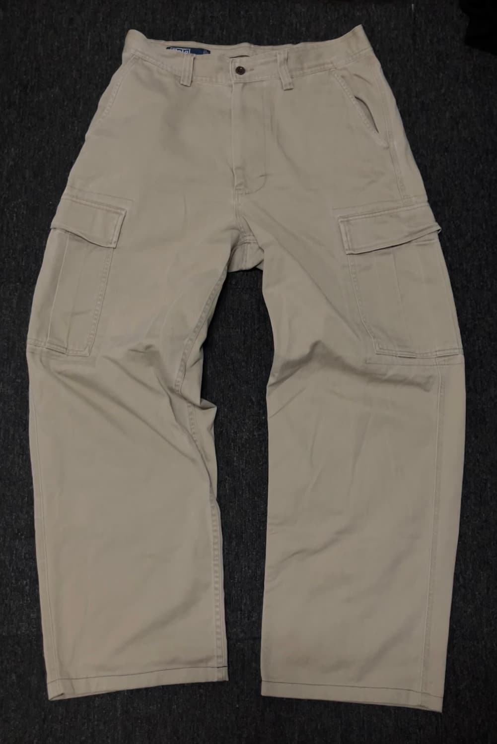 폴로 카고팬츠 베이지 90s 상품이미지1