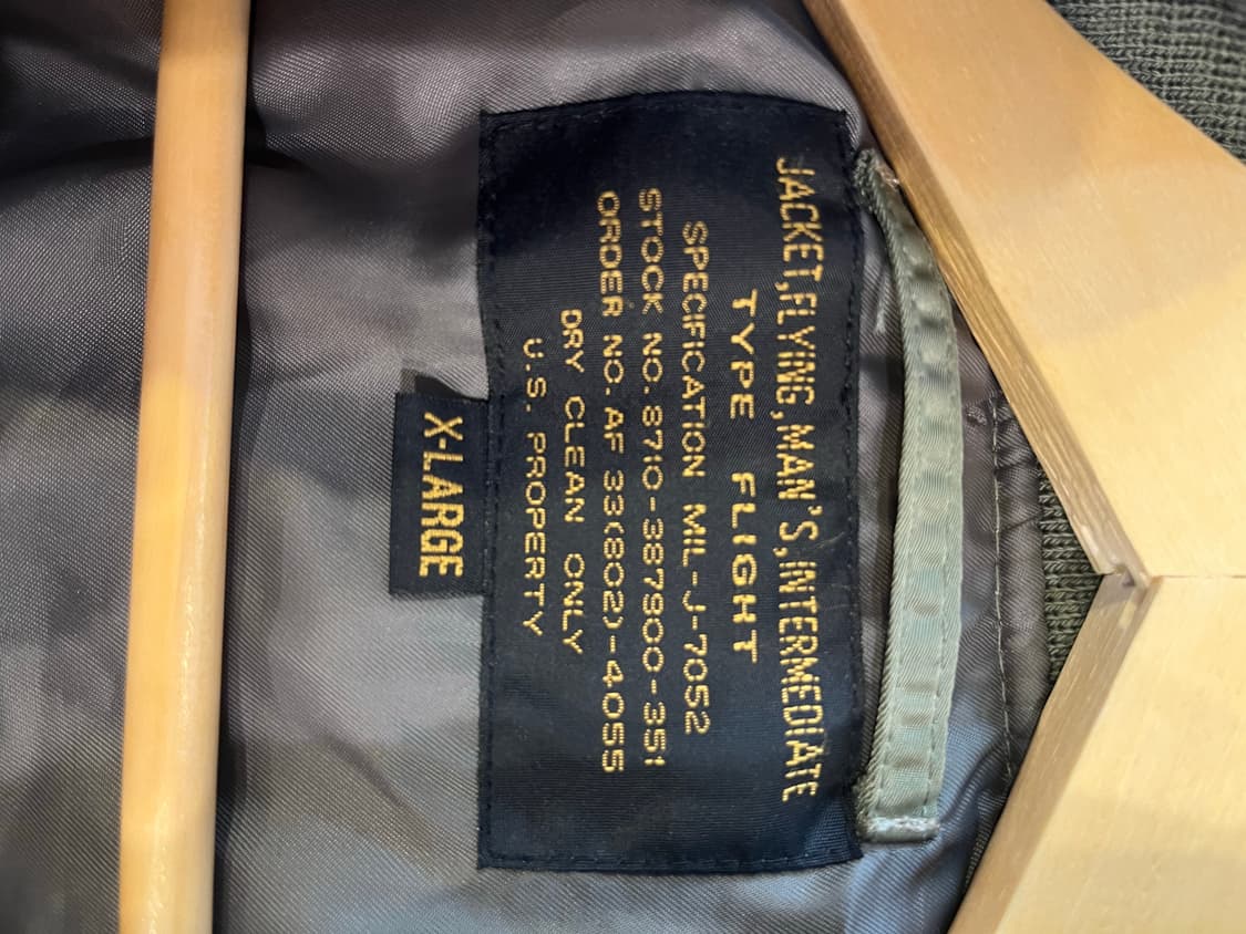 미공군 ma-1 자켓 상품이미지6