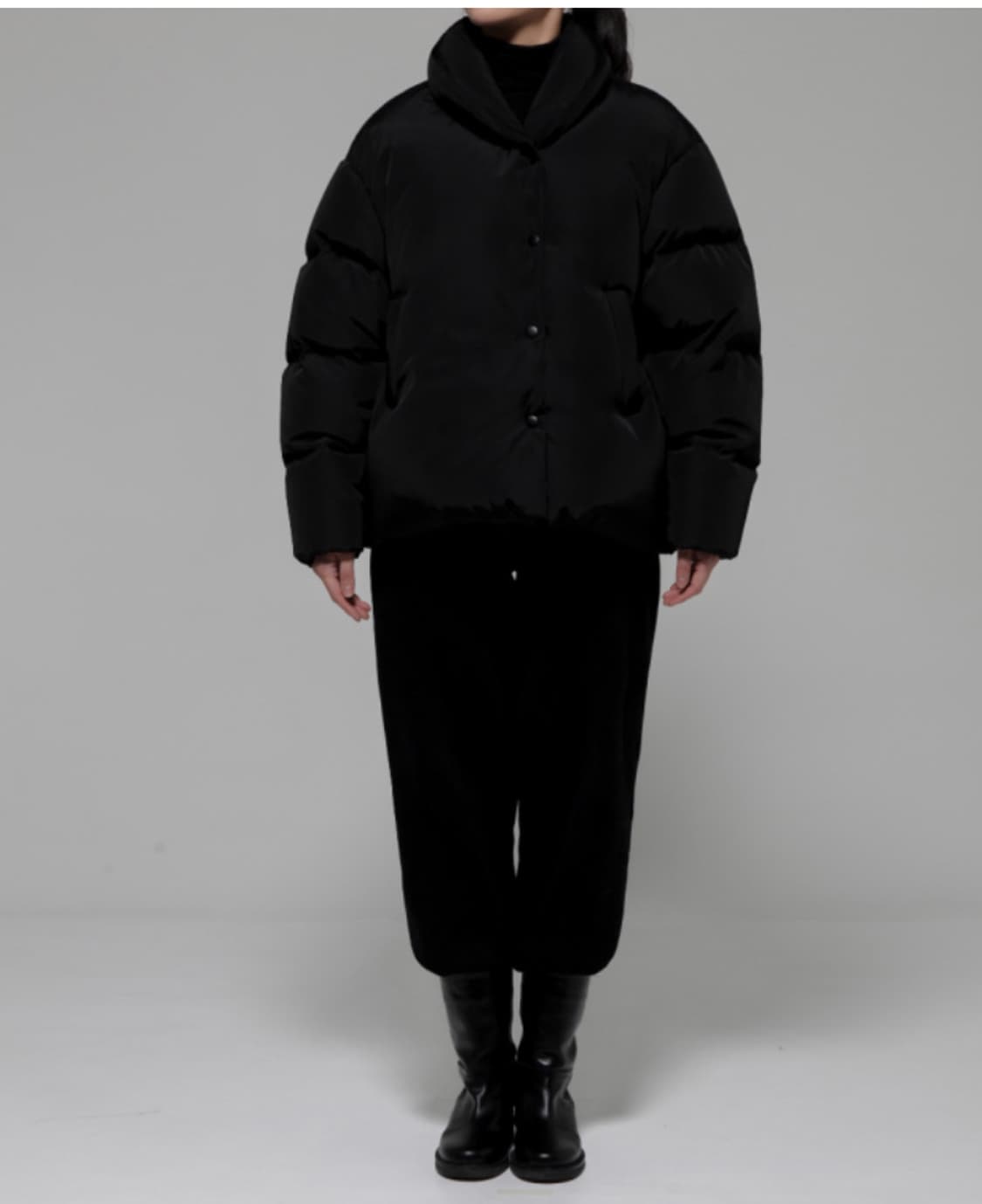 본루 crown 덕다운 패딩 상품이미지1