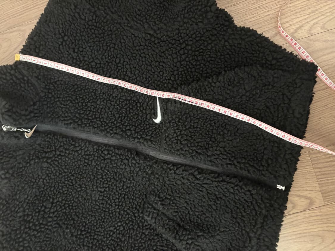 나이키 뽀글이 양털 반크롭 후리스자켓 여성 s 상품이미지9