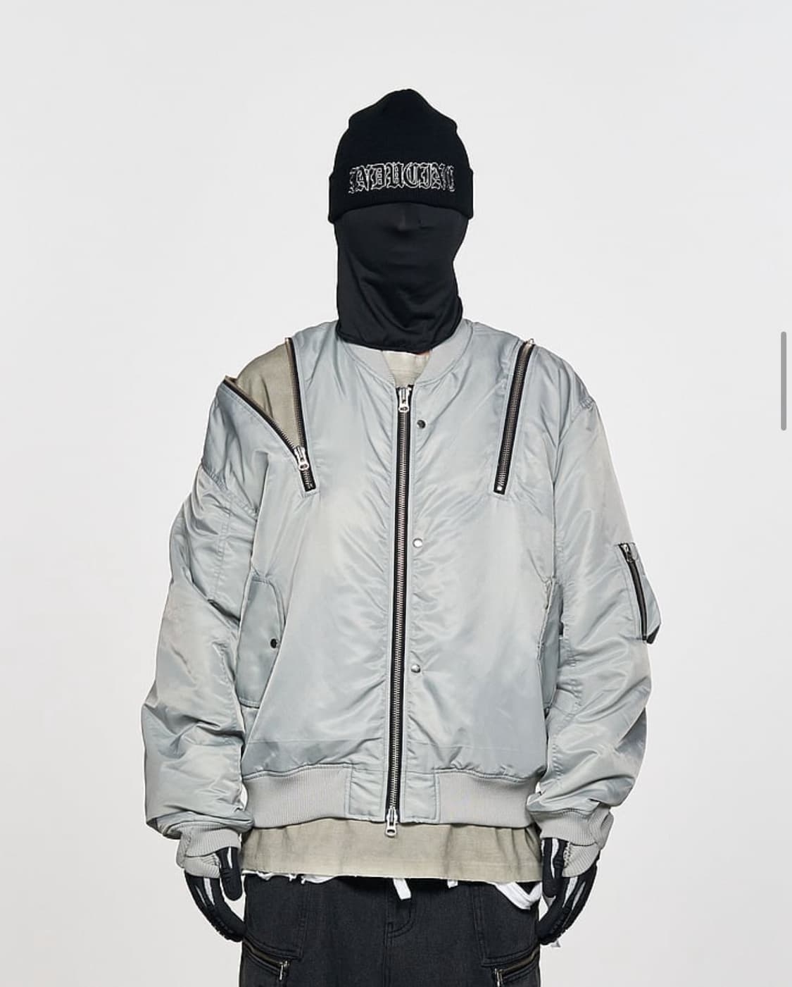 스키즘 인듀싱 집업 봄버 자켓 L새상품 상품이미지5