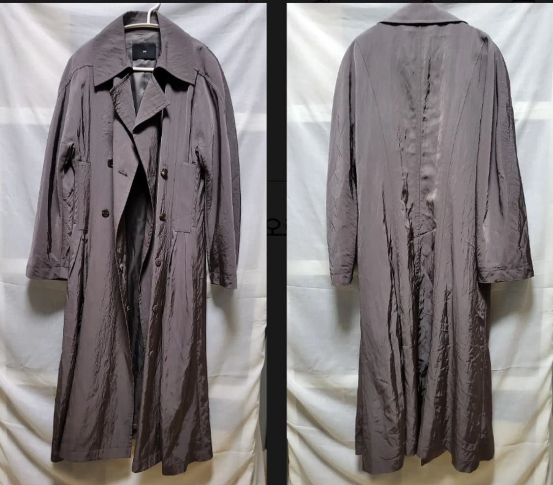 오르 ORR 그레이 롱 트렌치 S사이즈 상품이미지1