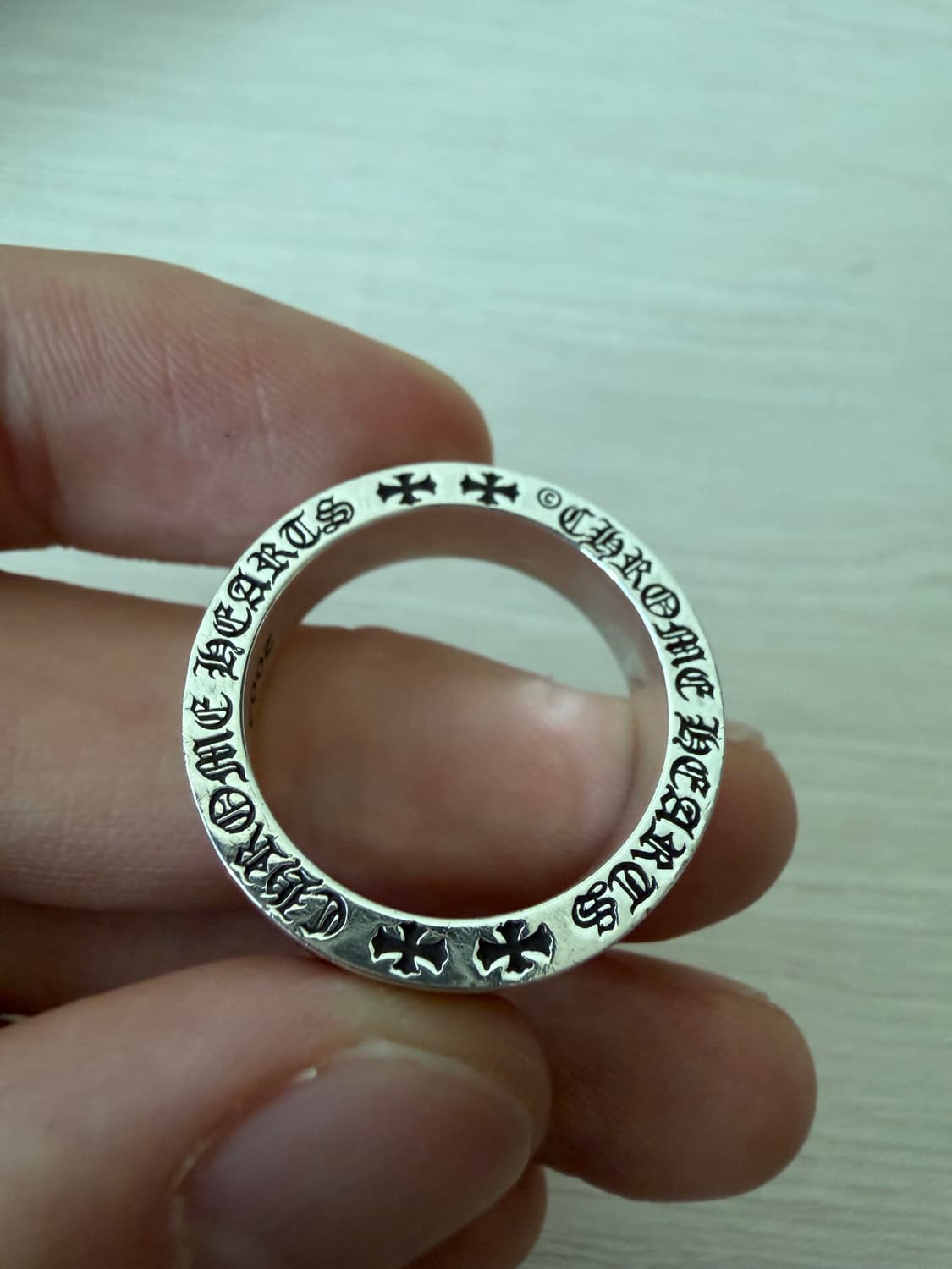 [us9.5]크롬하츠 퍽유링 fuckyou링 상품이미지1