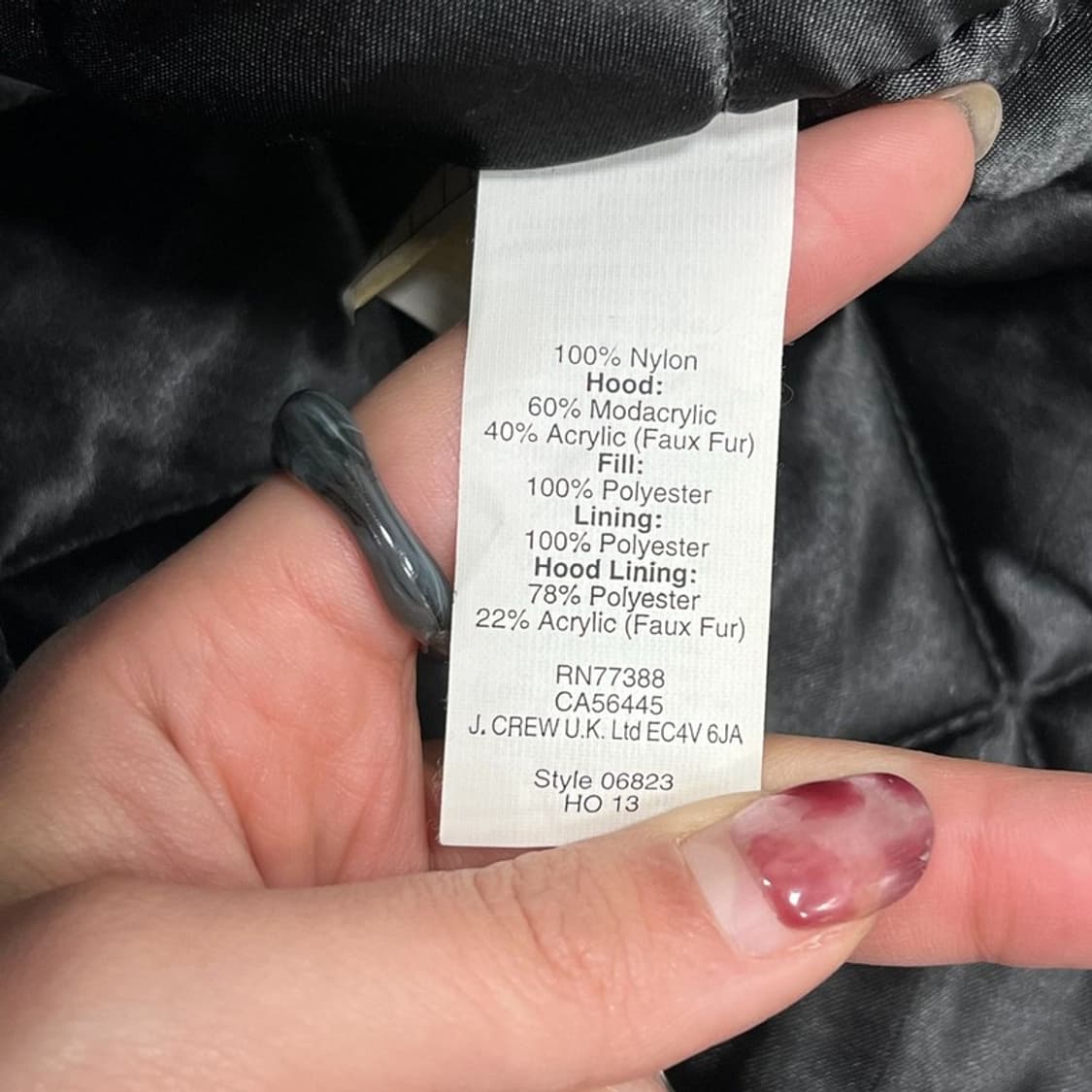 제이크루 퍼후드 야상파카 v0838 상품이미지7