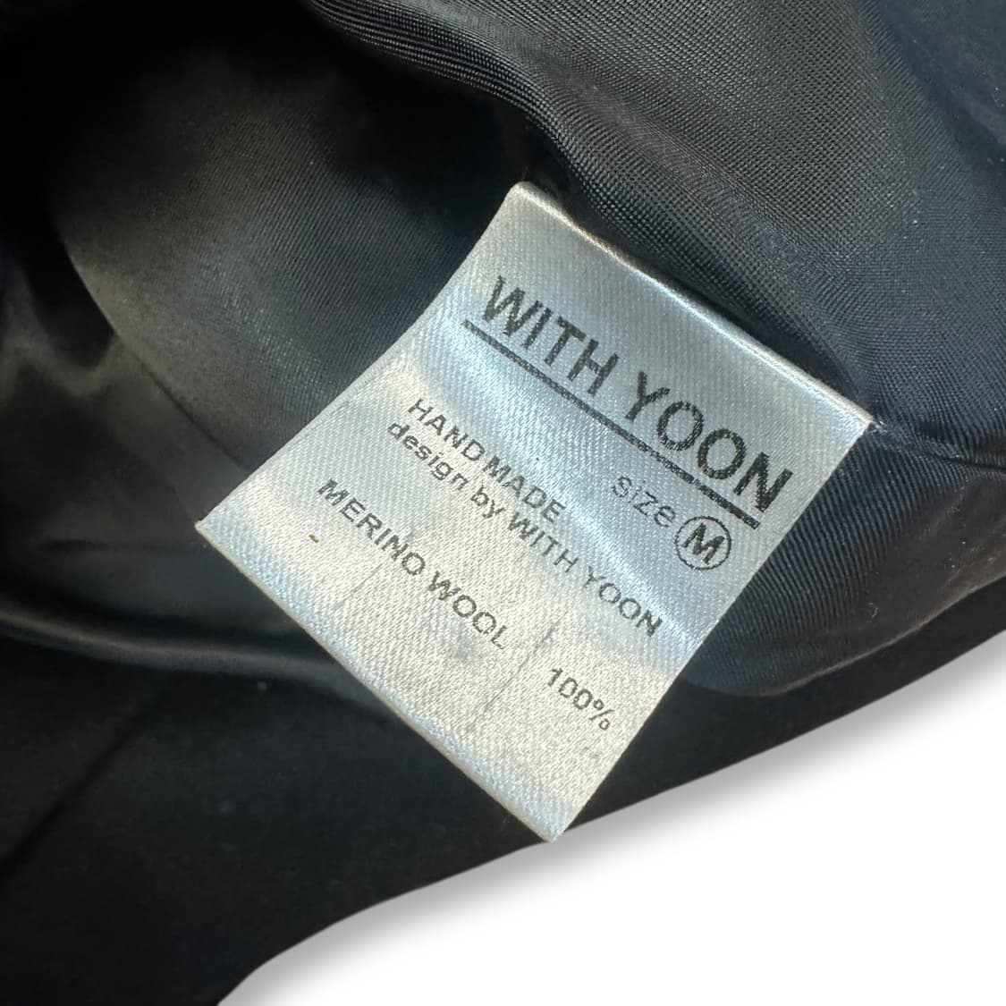 위드윤 메리노울 핸드메이드 코트 상품이미지6