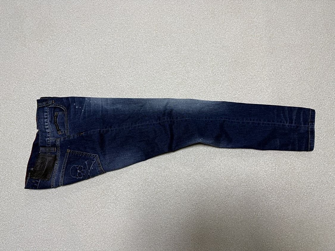 필립 플레인 여름용 스판 청바지 남성용 33인치 상품이미지1