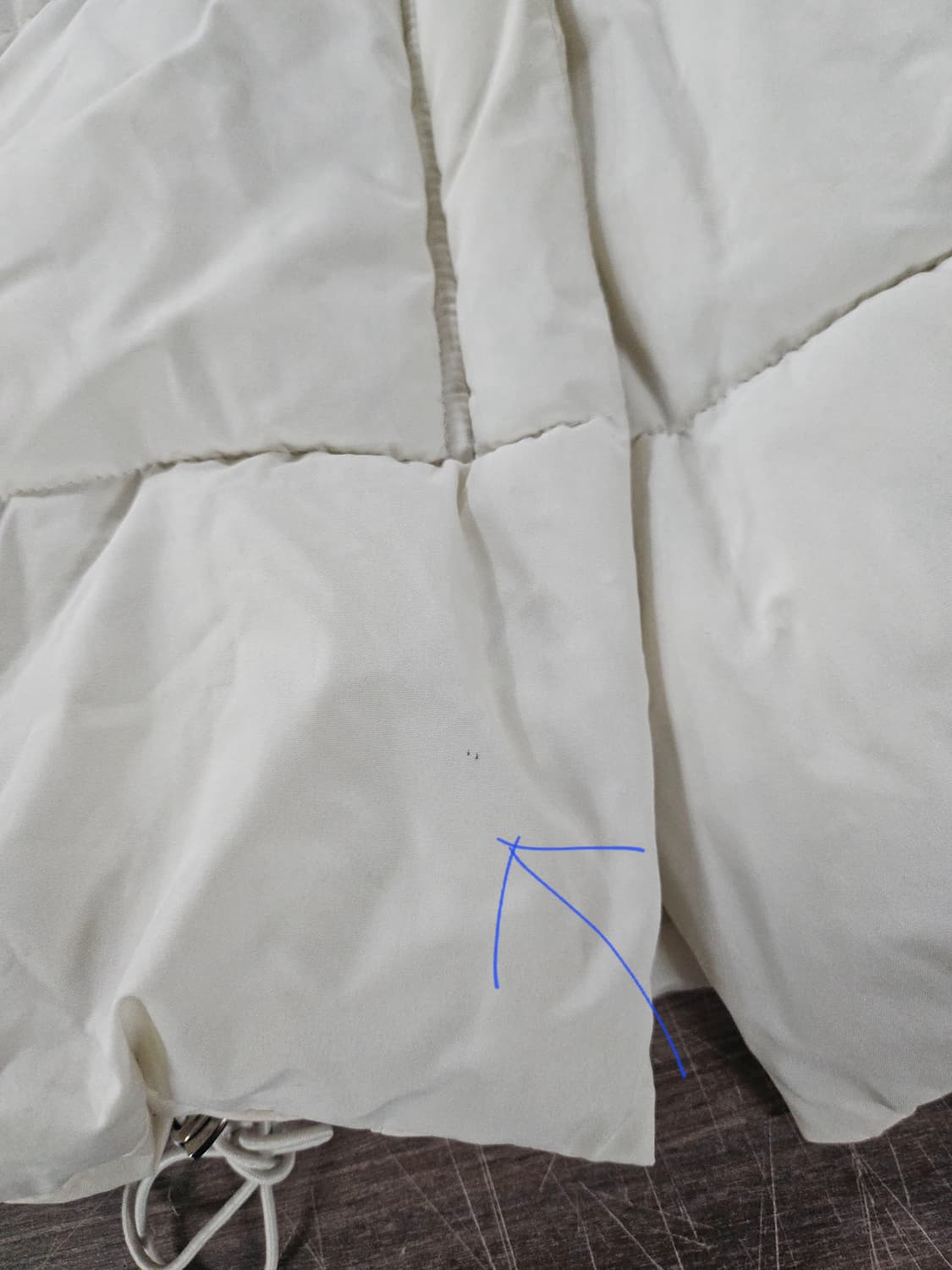 DYG 화이트 패딩 조끼   L 상품이미지4