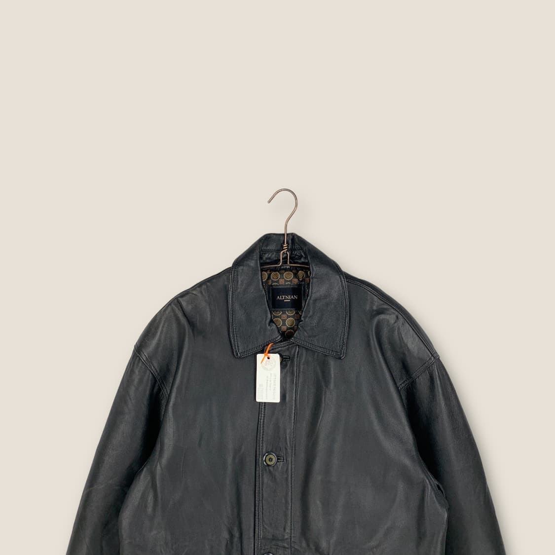 JPN 빈티지 양가죽 하프코트 상품이미지3