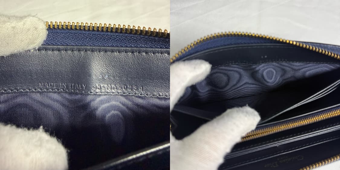 디올 오블리크 자카드 30 몽테인 보야저 슬림 월렛 지퍼 장지갑 상품이미지6