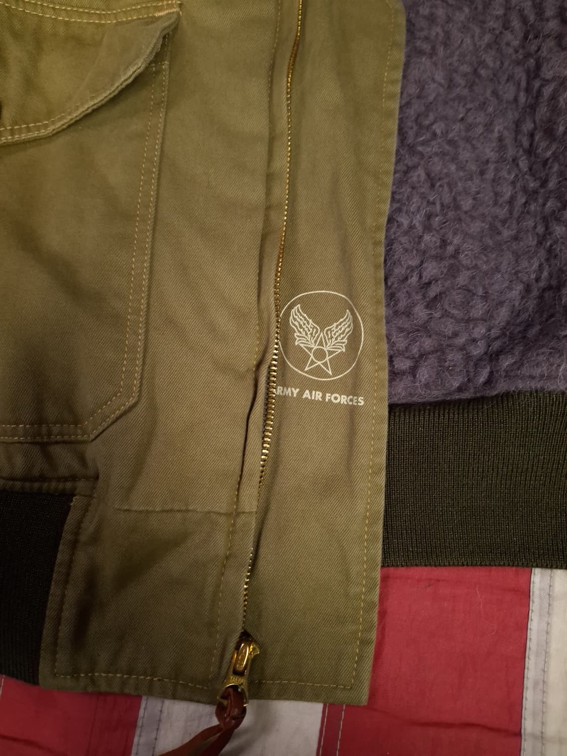 WW2 미육군 복각 bobdog  B-10 항공자켓 상품이미지6