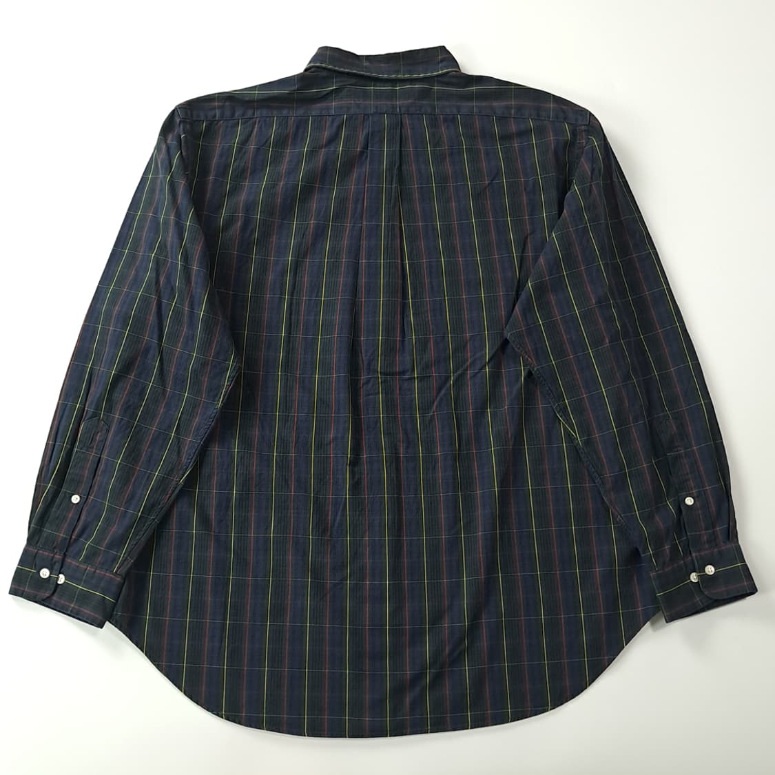 CK393 XL 폴로 90s 클래식 타탄체크 셔츠 남방 상품이미지6