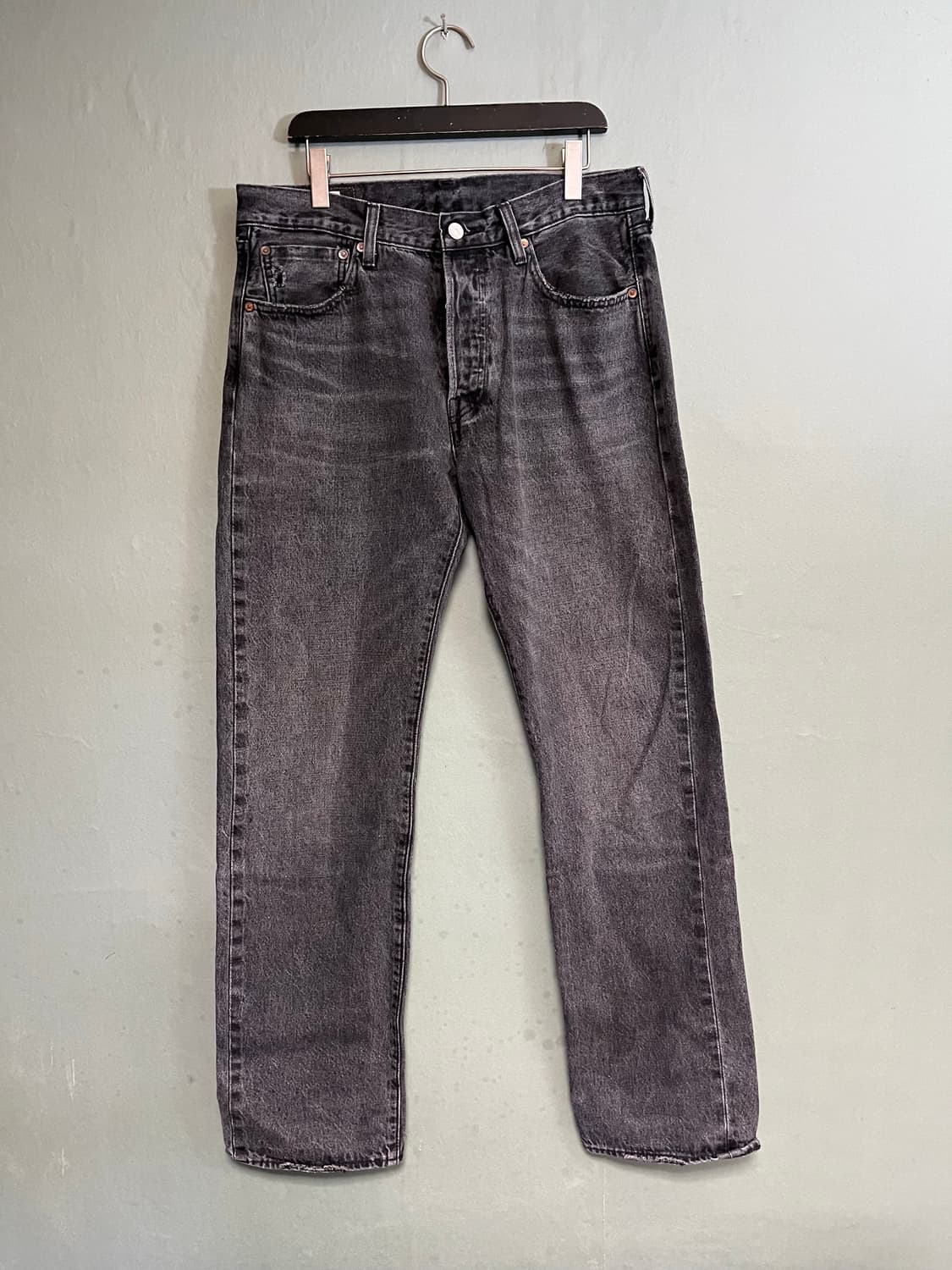 리바이스 501셀비지 32x32 Black Washed 상품이미지1