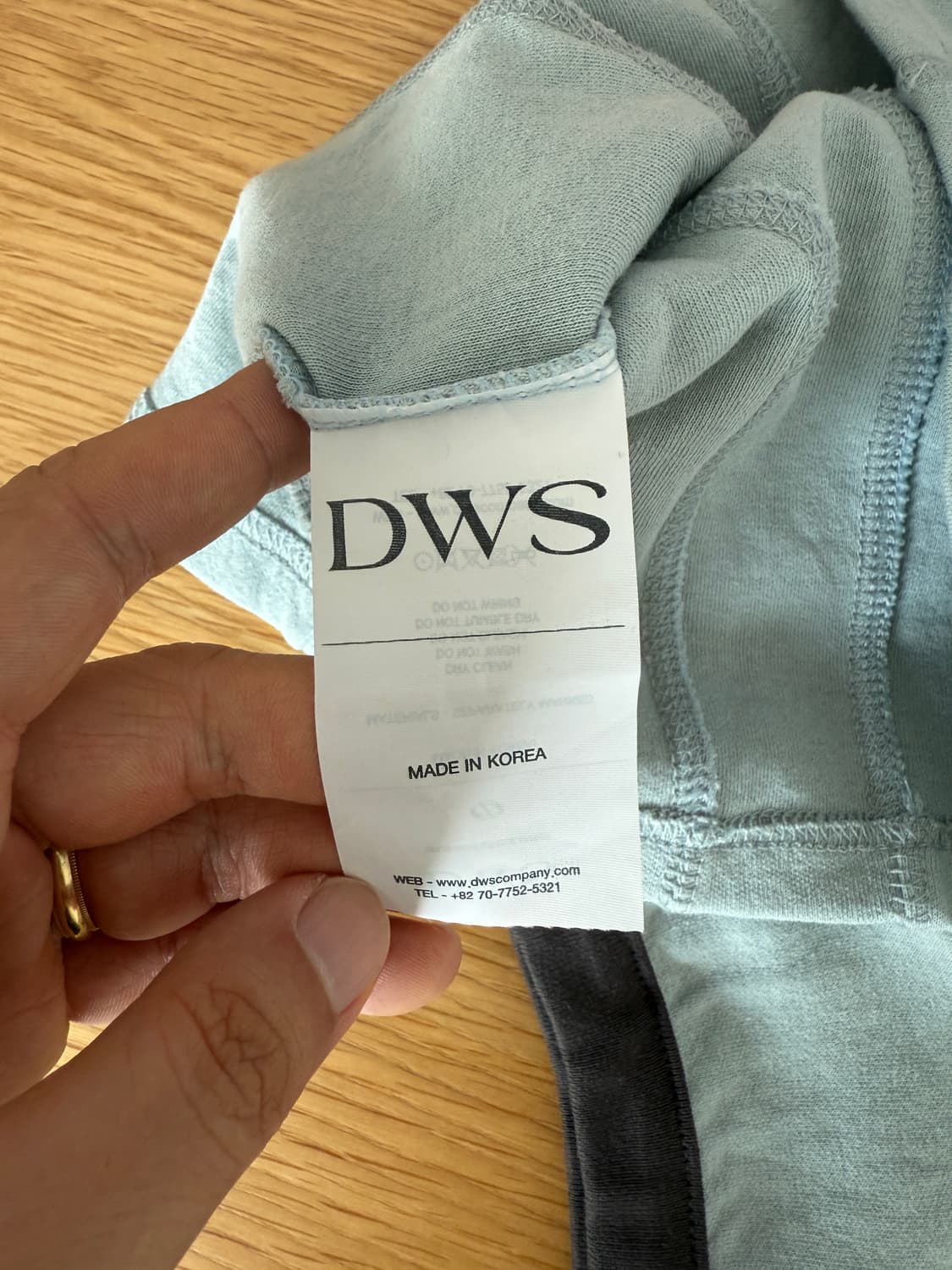 DWS 베이비핏 반팔 티셔츠 상품이미지6