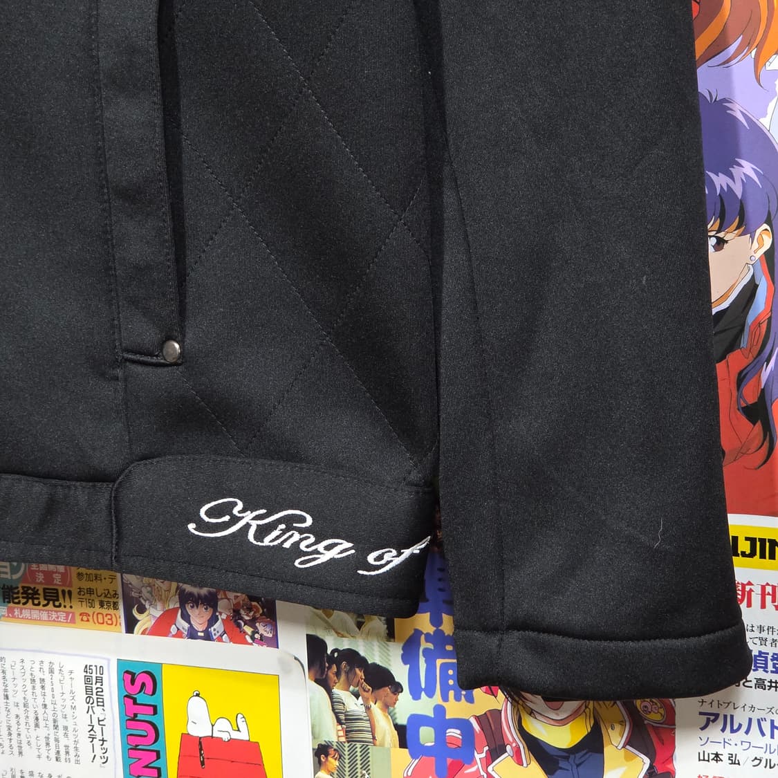 JPN 노턴 투웨이 안기모 폴리 바이커 자켓 상품이미지4