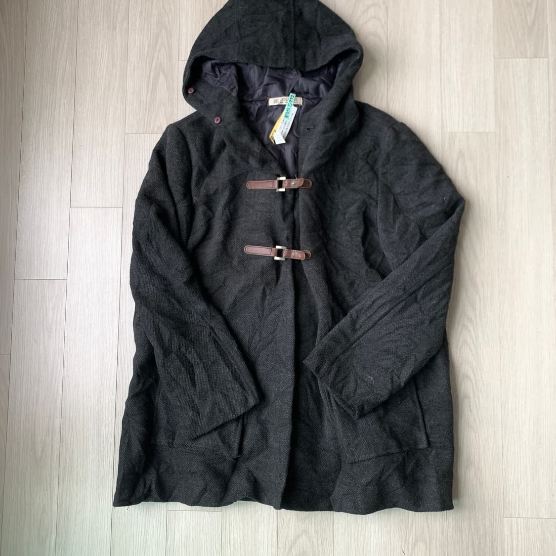 나눔🫧JPN Vintage 하구미 모리걸 버클 코트 상품이미지3