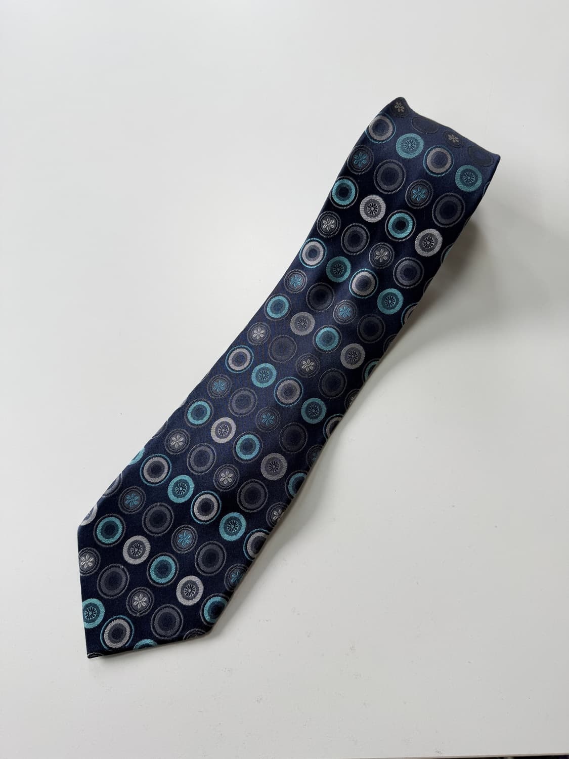 빈티지 실크 넥타이 9.5cm 상품이미지1