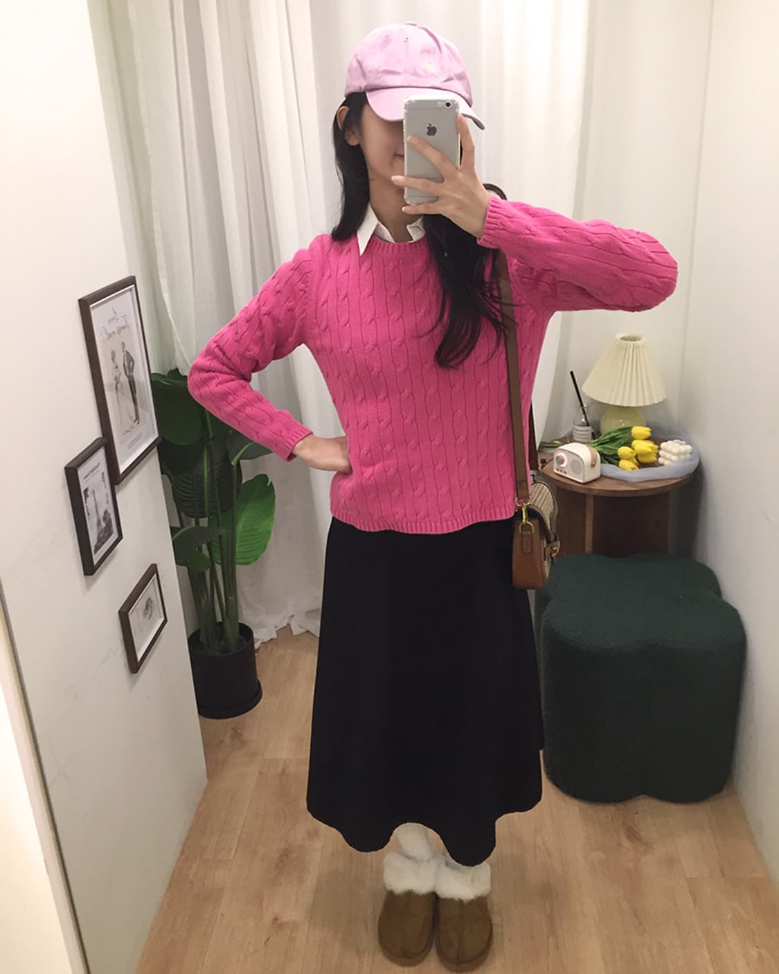 여성 폴로 꽈배기니트 95 상품이미지2