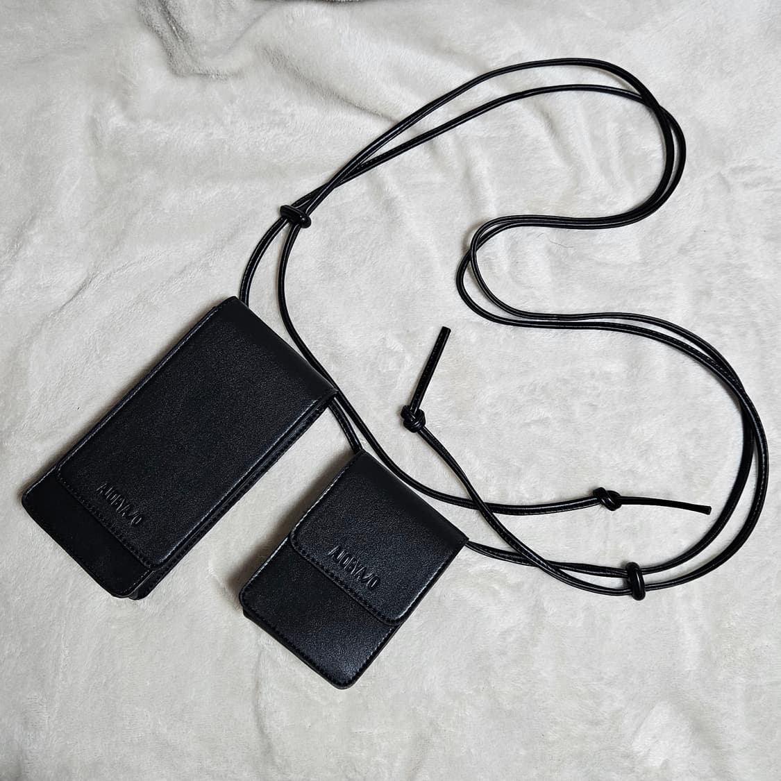 아조바이아조 Double Mini Bag [Black] 상품이미지3