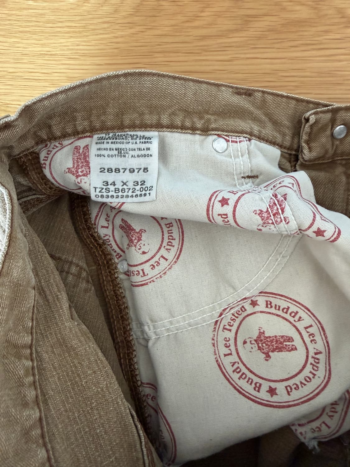 올드 리 덩가리(LEE DUNGAREES) 워크 팬츠(MEXICO) 상품이미지9