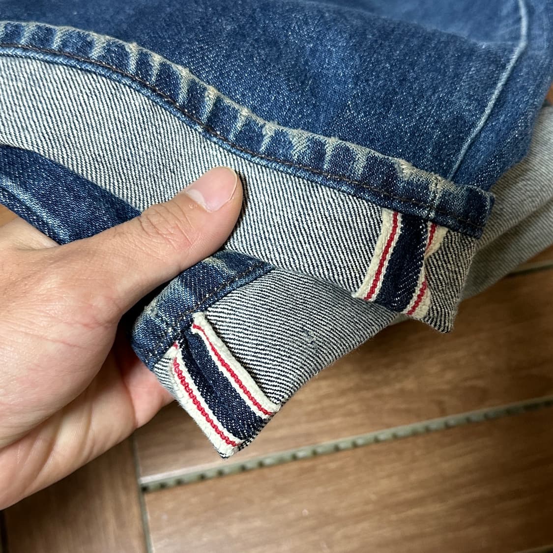 Wrangler blue bell selvedge denim pants 상품이미지4