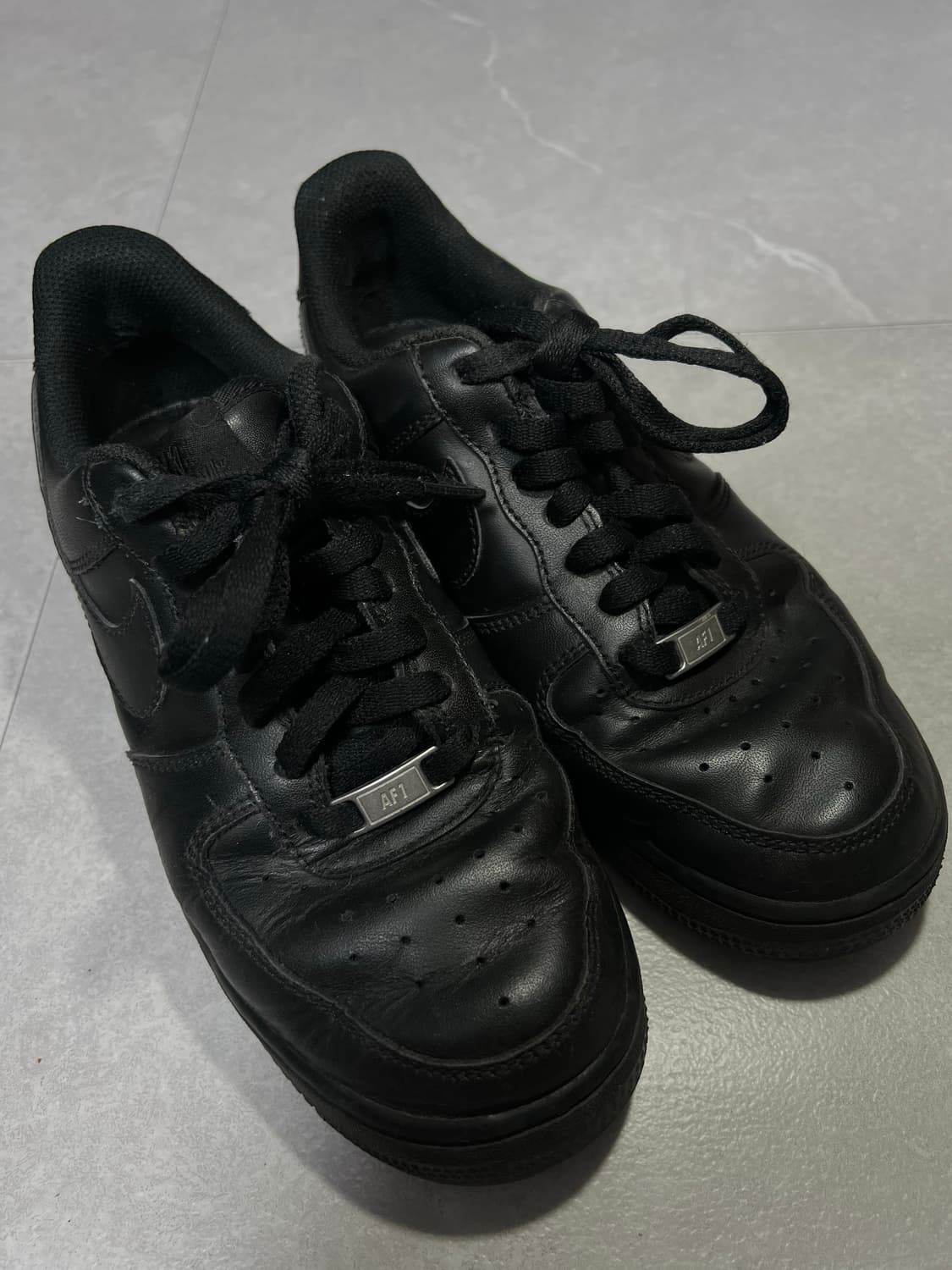 나이키 에어포스1 블랙 로우 올검 250 상품이미지2