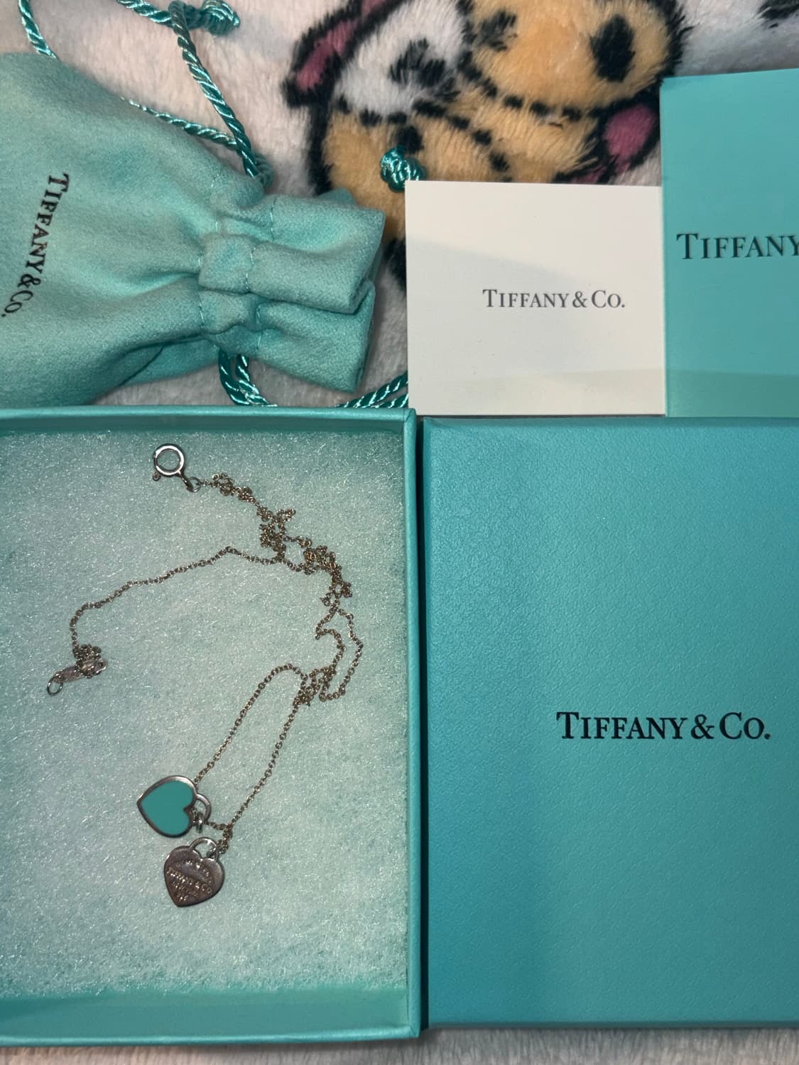 티파니앤코 더블 하트 목걸이 상품이미지1