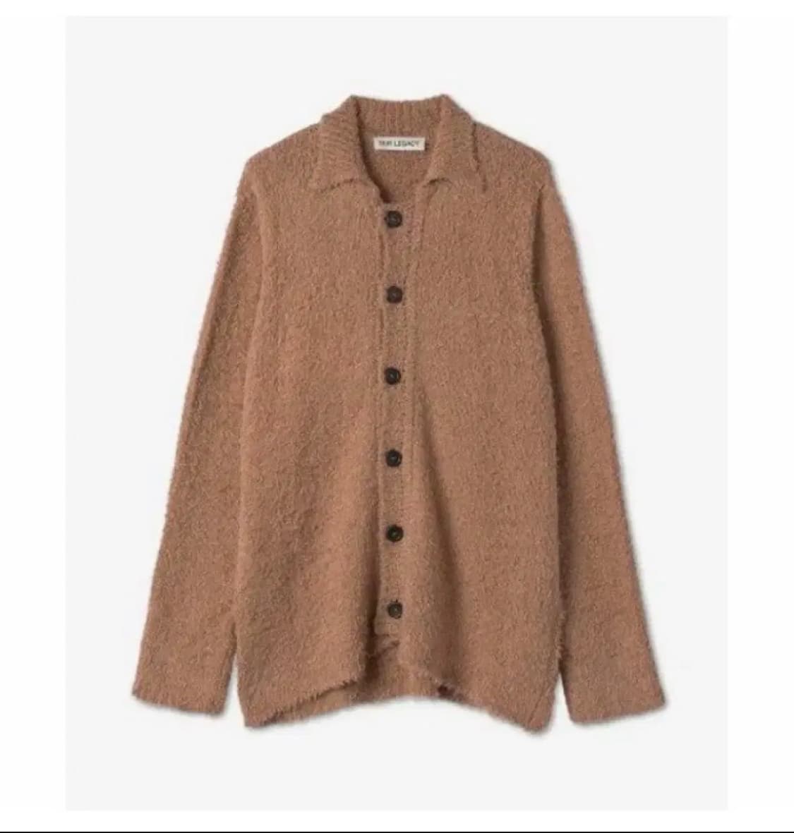 아워레가시 빅 가디건 카멜 46사이즈 상품이미지2