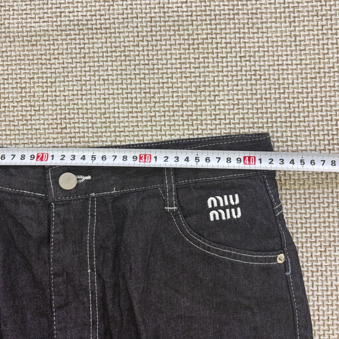 2XL 빈티지 와이드 남성 청바지 0604D2 상품이미지4