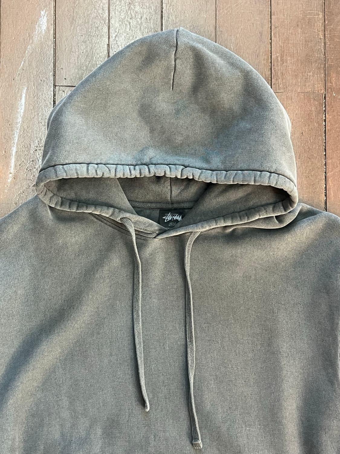 스투시 부아나 후드 차콜 상품이미지4