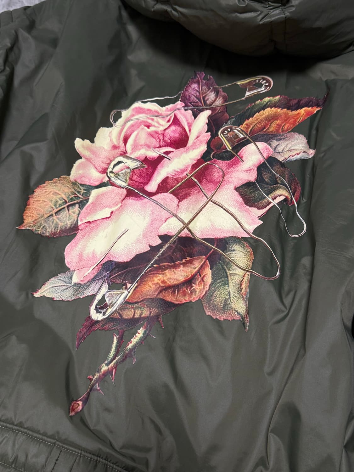 [L] Undercover X GU 피쉬테일 파카 올리브 상품이미지7