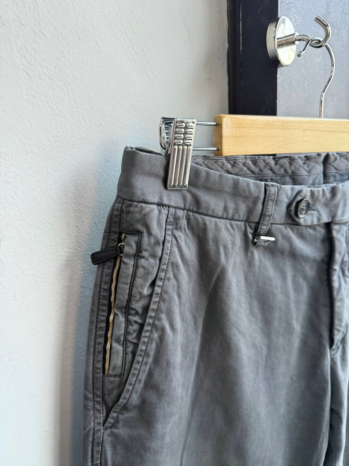 32/ 에르메네질도 제냐 가먼트다잉 치노팬츠 상품이미지5