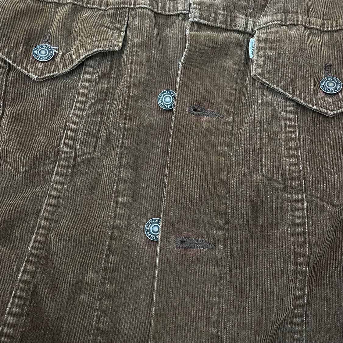 오어슬로우 코듀로이 트러커 자켓 상품이미지6