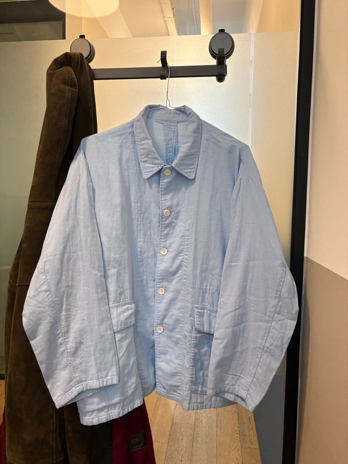 포터클래식 수빈 골드 거즈 자켓 porter classic 상품이미지1