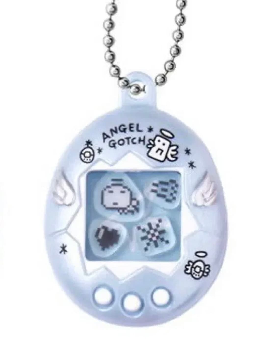 다마고치 샤카샤카 키링 펄블루 상품이미지1