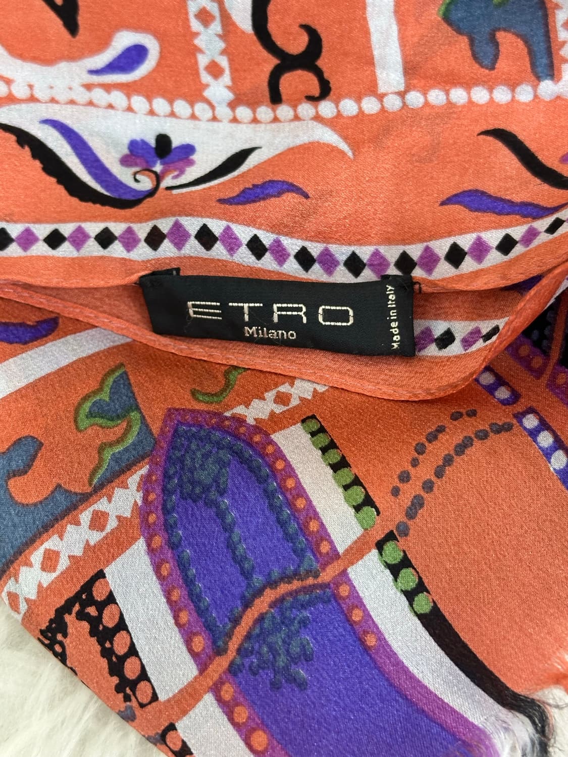 에트로 실크 숄 머플러 상품이미지6