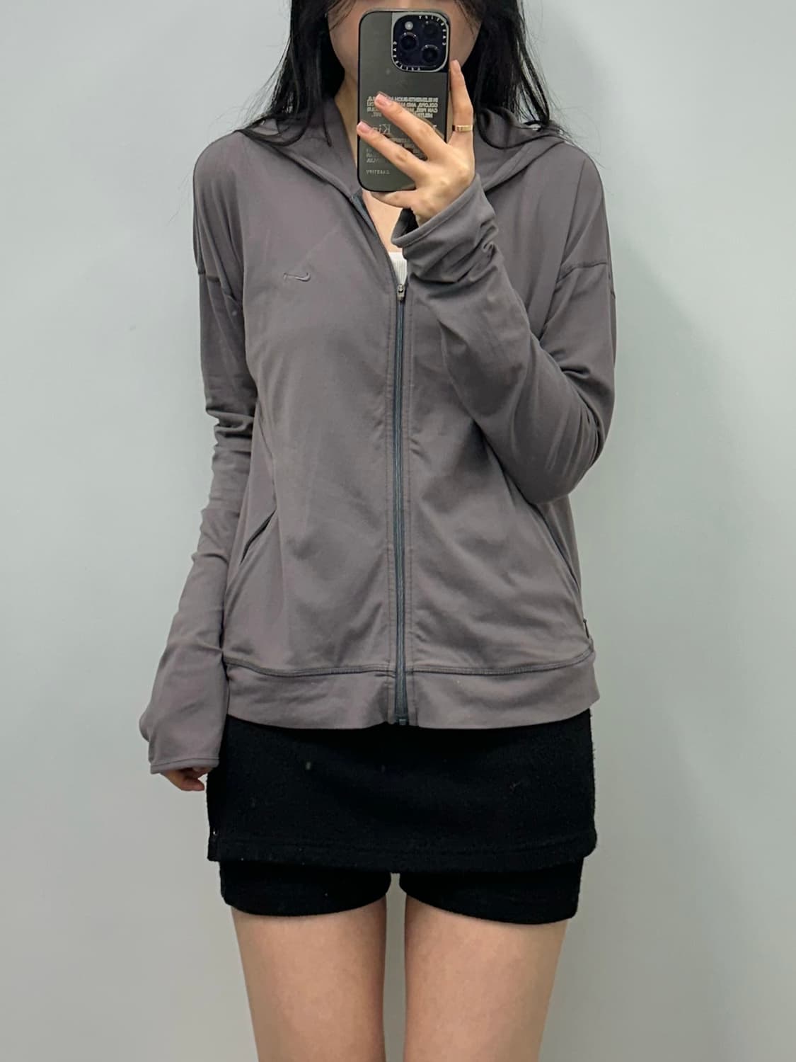 나이키 스몰로고 후드집업 상품이미지1