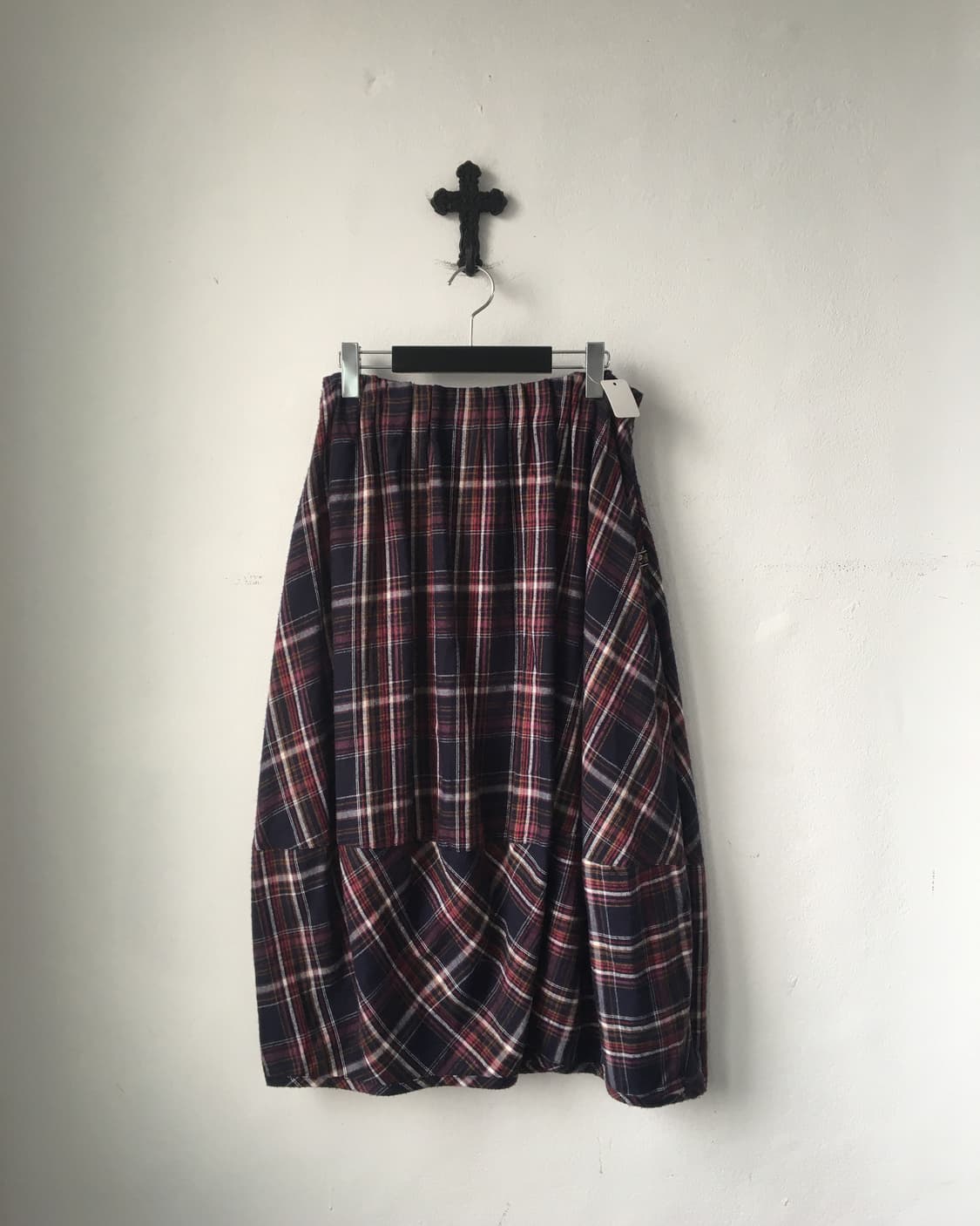 Check pattern skirt 상품이미지1