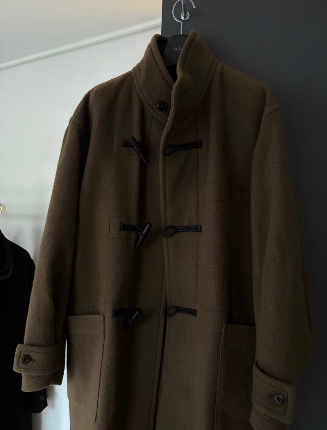 [46] 23fw 르메르 더플 코트 브라운 상품이미지3