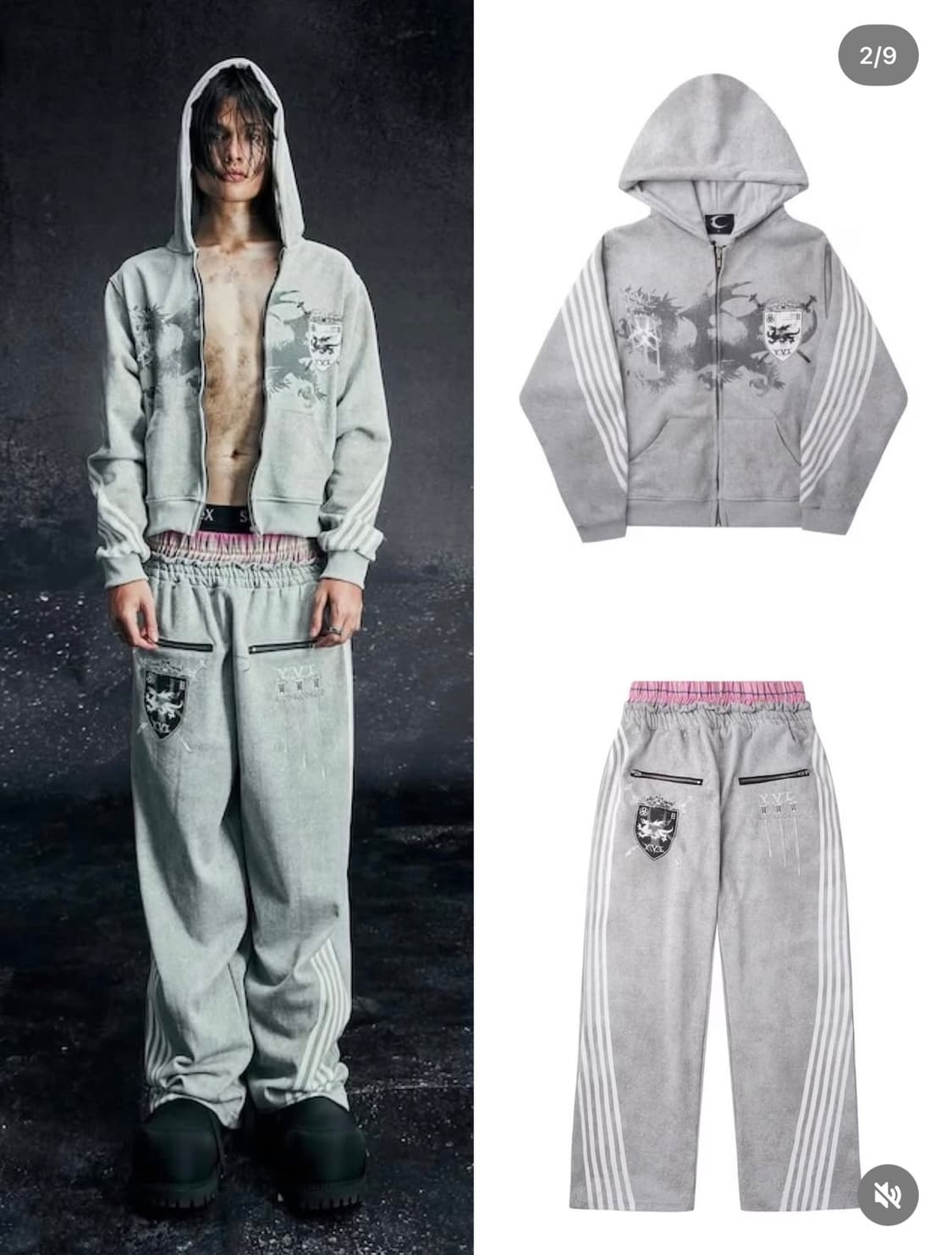 Cozyworldwide ROYAL KNIGHT CLUB Pants 상품이미지3