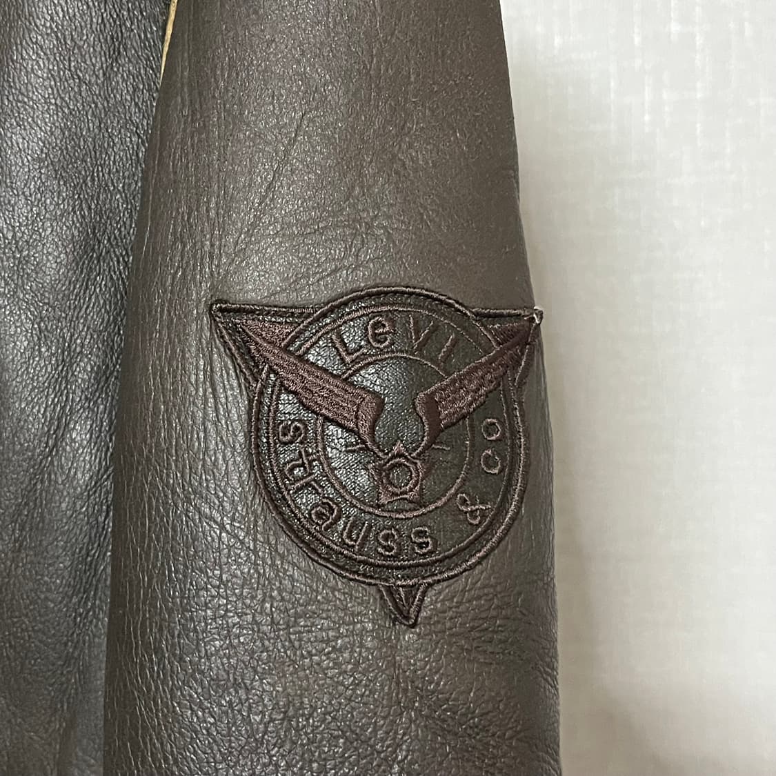 리바이스 미공군 B3 무스탕 가죽 자켓 L 상품이미지7