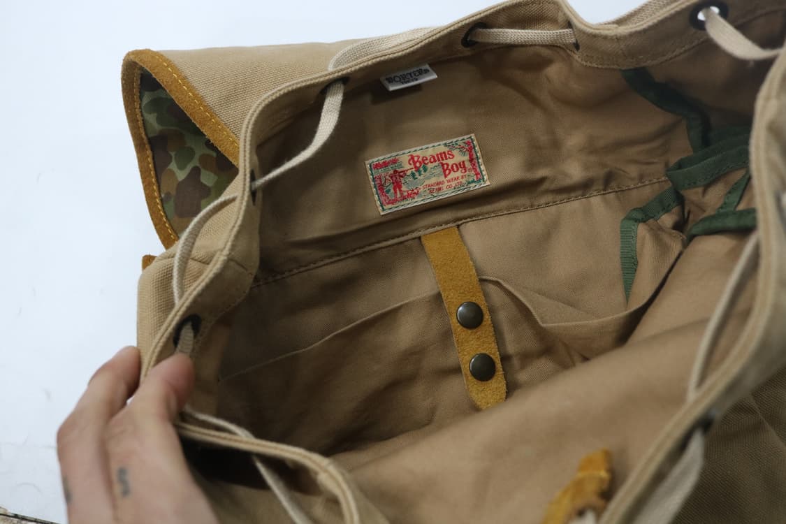 포터 x 빔즈 덕 카모 백팩 럭색 상품이미지8