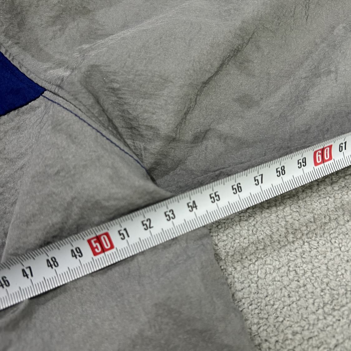 나이키 바람막이 후드 자켓 회색/네이비 m 상품이미지5