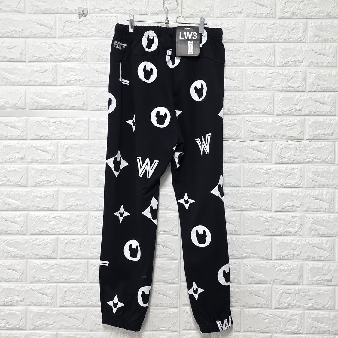 택포) 라이프워크 블랙 패턴 트레이닝 세트 Free 새상품 상품이미지8